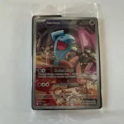 Team Rocket’s Wobbuffet Destined Rivals ETB Promo SEALED New Card Dividers - Image 1