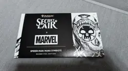 MTG Secret Lair x Marvel's Spider-Man: Mana Symbiote Raised Foil Edition - Image 1