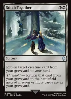 Stitch Together Regular - Final Fantasy Commander MTG-NM - Image 1