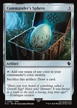 Commander's Sphere Regular - Final Fantasy Commander MTG-NM - Image 1