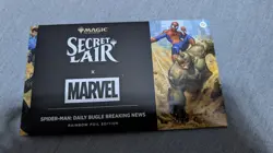 MTG Secret Lair x Marvel's Spider-Man: Daily Bugle Breaking News Rainbow Foil - Image 1