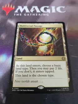 Mtg. Multiversal Passage. Marvel's Spider-Man. Pack Fresh - Image 1