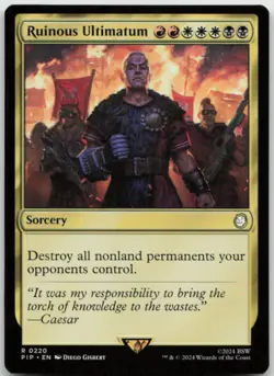 MTG Ruinous Ultimatum R Universes Beyond: Fallout 220 LP - Image 1