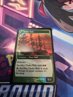 Tinder Wall (Future Sight) Foil, Near Mint, MTG Mystery Booster 2 - Image 1