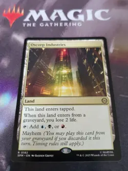 Mtg. Oscorp Industries. Marvel's Spider-Man. Pack Fresh - Image 1