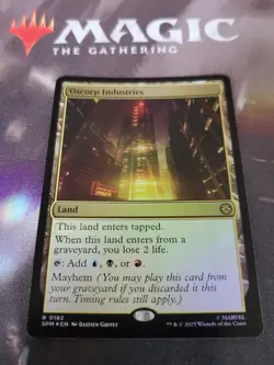 Mtg. Oscorp Industries. Foil. Marvel's Spider-Man. Pack Fresh - Image 1