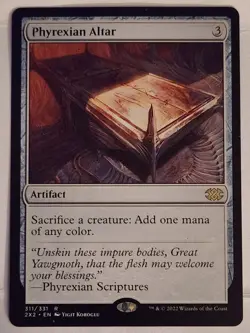 Phyrexian Altar MTG 2X2 311 Rarem NM Sac Outlet EDH Combo Double Masters 2022 - Image 1