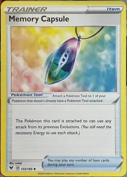 Memory Capsule - 155/185 - Vivid Voltage Pokemon 2020 - Image 1