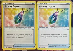 Memory Capsule - 155/185 - Vivid Voltage Pokemon 2020 - Image 3
