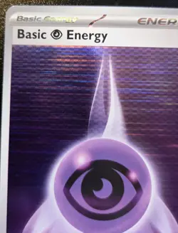 Basic Psychic Energy SVE 021 Horizontal Holo Black Bolt White Flare Pokemon TCG - Image 2