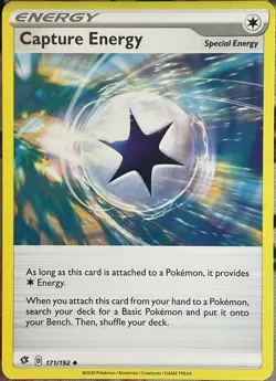 Capture Energy - 171/192 - Rebel Clash Pokemon 2020 - Image 1