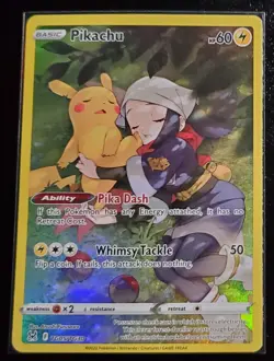 Pokemon TCG Pikachu SWSH11: Lost Origin Trainer Gallery TG05/TG30 Ultra Rare - Image 1