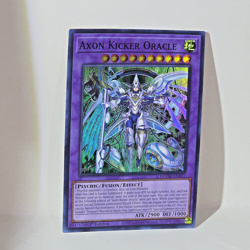 Yugioh Axon Kicker Oracle DOOD-EN037 1st Edition Super Rare NM In Hand - Image 1
