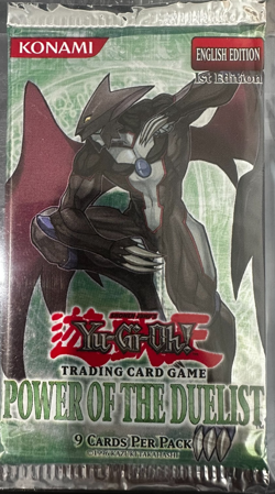 YuGiOh | Power Of The Duelist | 1st Edition | Sealed | Pack - Image 1