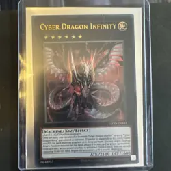 Yugioh Cyber Dragon Infinity LEDD-ENB31 Ultra Rare 1st Ed MP - Image 1