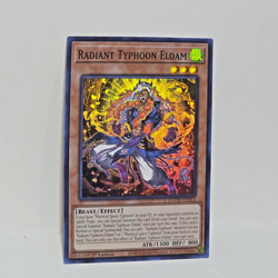 DOOD-EN013 - Radiant Typhoon Eldam Super Rare YuGiOh 1st Ed - Image 1