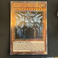 Yugioh: 1x Obelisk the Tormentor - RA04-EN116 - Quarter Century Secret Rare - 1s - Image 1