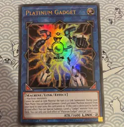 Yugioh Platinum Gadget (DUPO-EN039) 1st Ed. Ultra Rare - Image 1