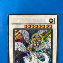 Yugioh Light End Dragon LP/NM 1st Edition Secret Rare RGBT-EN091 - Image 2