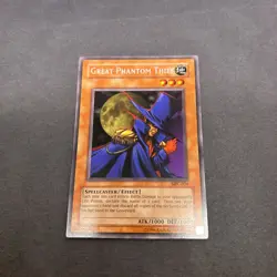 YUGIOH TCG GREAT PHANTOM THIEF MFC-024 RARE 1ST EDITION VLP 1996 - Image 1