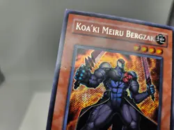 YuGiOh Koa'Ki Meiru Bergzak TSHD-EN099 1st Edition Secret Rare LP - Image 2