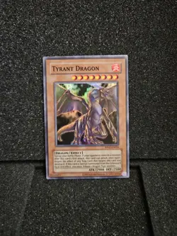 Tyrant Dragon RP02-EN056 Retro Pack 2 Unlimited Super Rare Yugioh TCG - Image 1