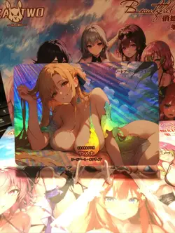 Waifu CCG Goddess Story Double Sided Anime Card Waifu Asuna Sword Art Online CCG - Image 1