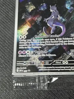 MEWTWO SVP 052 Scarlet Violet 151 Promo Illustration Rare Pokemon Card SEALED - Image 5