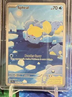 Spheal 199/191 Sv08: Surging Sparks Holo Near Mint NM Pokemon Card TCG - Image 3