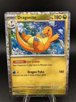 Pokemon Dragonite Holo Promo Card 012/015 2025 McDonald’s Dragon Discovery M24EN - Image 1