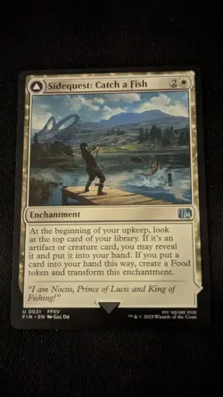 Sidequest: Catch a Fish 31 FINAL FANTASY FIN MTG Card - Image 1
