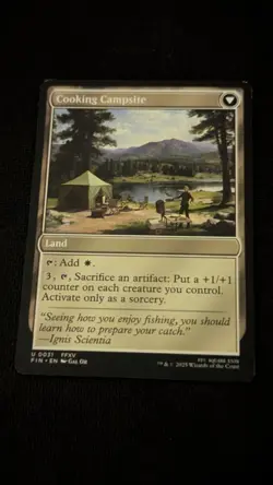 Sidequest: Catch a Fish 31 FINAL FANTASY FIN MTG Card - Image 2