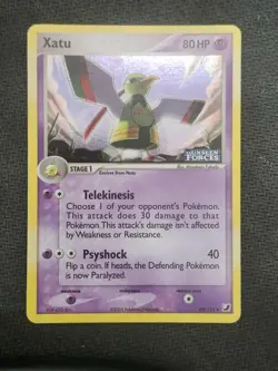 XATU - 49/115 - EX UNSEEN FORCES - POKEMON CARD - STAMPED - Image 1