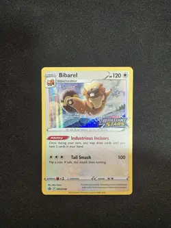 BIBAREL - SWSH188 - PRE RELEASE STAMP - BRILLIANT STARS - POKEMON CARD - Image 1