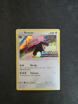 BEWEAR - SM49 - PRE RELEASE STAMP PROMO - BURNING SHADOWS - POKEMON CARD - Image 1