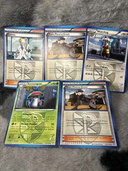 pokemon tcg 2012 team rocket 5 card lot - a18 - Image 1