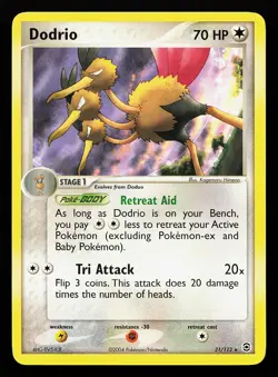 Dodrio 21/112 Rare EX FireRed & LeafGreen Pokemon Card - Image 1