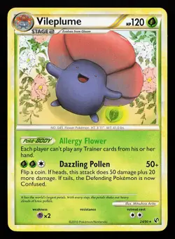 Vileplume 24/90 Rare Undaunted Pokemon Card - Image 1