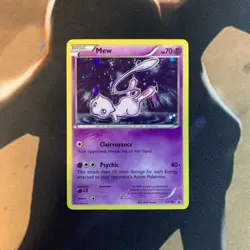 Mew XY Black Star Promo XY192 Pokemon Card Raw Holo - Image 1