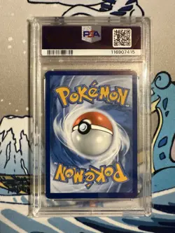 Pokemon Pikachu TCG Grey Felt Hat #085 Van Gogh Promo Card PSA 9 - Image 2