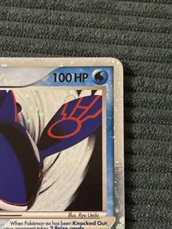 Pokemon TCG Kyogre-EX Black Star Promos Holo Card 37 - Image 5