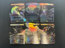 MTG *Gandalf in the Pelennor Fields All 6 Card Scene Foil*(NM) Lord of the Rings - Image 1