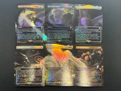 MTG *Gandalf in the Pelennor Fields All 6 Card Scene Foil*(NM) Lord of the Rings - Image 2
