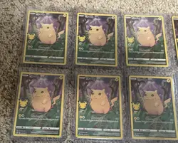 15 Pokemon Pikachu TCG Holo Ultra Rare Cards Celebrations 005/025 NM - Image 2