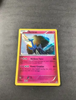 Pokemon Breakthrough Xerneas Holo Rare Card 107/162 NM - Image 1