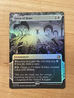 MTG NM Dawn of Hope Foil [Wilds of Eldraine Enchanting Tales] - Image 1