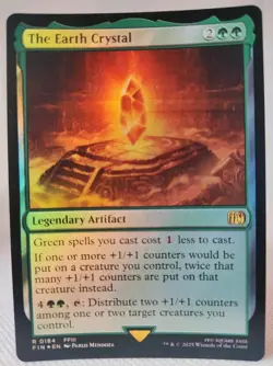 Final Fantasy MTG - The Earth Crystal R 0184 Foil Magic - Image 1