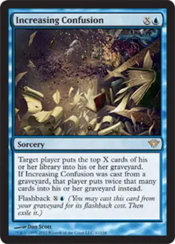 MTG - Increasing Confusion - Dark Ascension - NM, English Magic FLAT RATE SHIP - Image 1