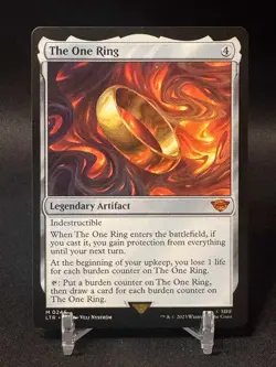 The One Ring - MTG The Lord of the Rings: Tales of Middle-Earth - Non-Foil - NM - Image 1
