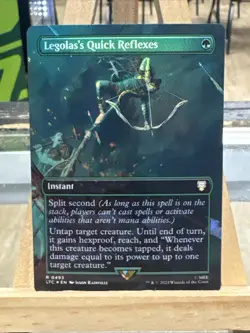 MTG *Legolas’s Quick Reflexes Foil X1* (NM) Lord of the Rings Commander Magic - Image 1